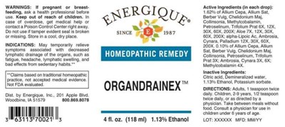 Organdrainex (Enrg0851 Organdrainex 9 12 22)